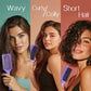 💇‍♀️ 50% OFF NOW! 🌀 Ventilated Detangling Brush for Curly Hair – Anti-static & gentle – Soft flexible bristles, perfect for wet or dry curls – reduces breakage and frizz ✨🌸