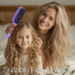 💇‍♀️ 50% OFF NOW! 🌀 Ventilated Detangling Brush for Curly Hair – Anti-static & gentle – Soft flexible bristles, perfect for wet or dry curls – reduces breakage and frizz ✨🌸