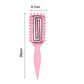 💇‍♀️ 50% OFF NOW! 🌀 Ventilated Detangling Brush for Curly Hair – Anti-static & gentle – Soft flexible bristles, perfect for wet or dry curls – reduces breakage and frizz ✨🌸