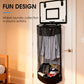 🏀 Save 50%! 🧺 Over‑Door Laundry Basket – Basketball net, acrylic & no‑drill ✨