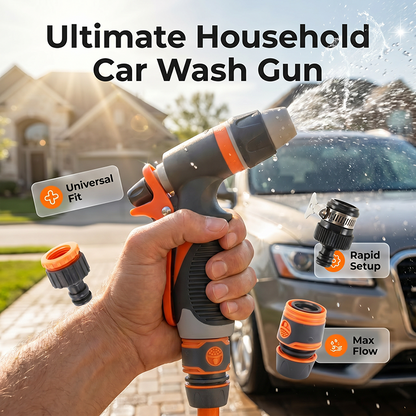 🔫 50% OFF NOW! 🚗 Household Car Wash Water Gun – Adjustable nozzle & leak-proof – Perfect for car cleaning, garden watering or patio – easy to use and durable 💦✨