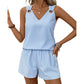 👚 50% OFF NOW! 🌊 Women's Summer Striped Sleeveless Vest Set – Soft & breathable – Perfect for beach, lounging or casual days – easy to style and comfortable 🌸✨