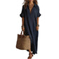 🌿 50% OFF NOW! 👗 Women's Minimalist Solid Color Maxi Dress – Breezy fabric, versatile fit & effortless elegance – Perfect for beach or city stroll 🌊