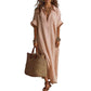 🌿 50% OFF NOW! 👗 Women's Minimalist Solid Color Maxi Dress – Breezy fabric, versatile fit & effortless elegance – Perfect for beach or city stroll 🌊