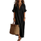 🌿 50% OFF NOW! 👗 Women's Minimalist Solid Color Maxi Dress – Breezy fabric, versatile fit & effortless elegance – Perfect for beach or city stroll 🌊