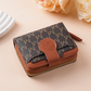 👛 50% OFF NOW! ⏰ Elegant Monogram Short Wallet for Women – Compact & stylish – Multiple card slots, perfect for daily or travel use – sleek and practical ✨🌸