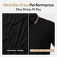 👕 50% OFF NOW! 🚆 Men's Contrast Lapel Quick-Dry T-Shirt – Crisp collar, quick-dry & wrinkle-resistant – Perfect for commutes, chinos & shorts 🕶️