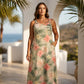 👗 50% OFF NOW! 🎉 Women's Plus Size V-Neck Sleeveless Maxi Dress – Flowy & flattering – Perfect for summer or special occasions – comfortable and elegant 🌸✨🌿