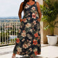 👗 50% OFF NOW! 🎉 Women's Plus Size V-Neck Sleeveless Maxi Dress – Flowy & flattering – Perfect for summer or special occasions – comfortable and elegant 🌸✨🌿