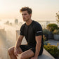 👕 50% OFF NOW! 🎉 Men's Breathable Performance Training Tee – Moisture wicking & night visibility – 30K+ sold, perfect for sports or outdoor activities 🌙💪✨