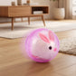 🐱 50% OFF NOW! 🎾 Interactive Plush Animal Rolling Ball – Automatic motion, plush cover & LED lights – Keeps pets active & entertained for hours ✨