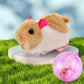 🐱 50% OFF NOW! 🎾 Interactive Plush Animal Rolling Ball – Automatic motion, plush cover & LED lights – Keeps pets active & entertained for hours ✨
