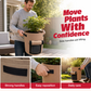 🌱 50% OFF NOW! 🧺 Thickened Grow Bag with Handle – Durable & breathable – Perfect for potatoes, tomatoes or flowers – reusable and easy to move 🍅✨