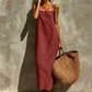 🌸 50% OFF NOW! 👗 Women's Casual Solid Colour Slip Dress – Lightweight cotton blend, flowing maxi & effortless elegance – Perfect for everyday chic & summer days ☀️