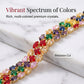 💎 50% OFF NOW! 🌸 Women's Elegant Multicolor Tennis Bracelet – Sparkling & adjustable – Perfect for daily wear or special occasions – vibrant and timeless ✨💖🌿