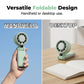 🌀 50% OFF NOW! 🔋 Foldable Turbo Handheld Fan with LED Display – 3 speeds & USB rechargeable – Compact & quiet – perfect for travel, office or hot days 🌬️✨🌿