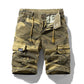 🩳 50% OFF NOW! 🏕️ Men's Casual Elastic Waist Cargo Shorts – Comfortable & practical – 43K+ sold, perfect for outdoor or daily wear 🌿💪✨