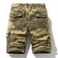 🩳 50% OFF NOW! 🏕️ Men's Casual Elastic Waist Cargo Shorts – Comfortable & practical – 43K+ sold, perfect for outdoor or daily wear 🌿💪✨
