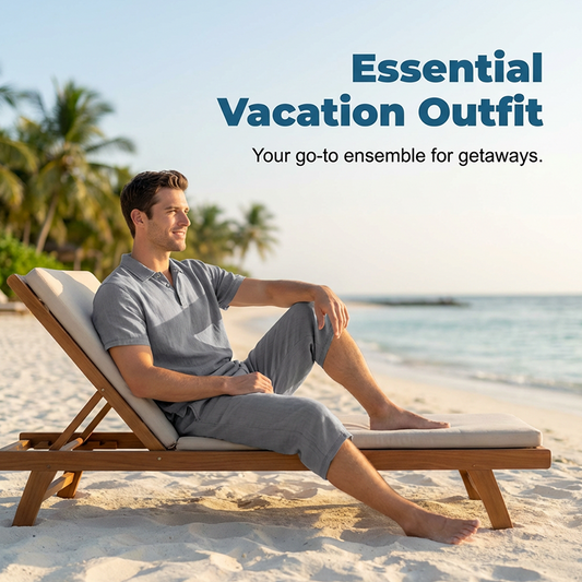 👔 50% OFF NOW! ☀️ Men's Linen Shirt & Casual Trousers Set – Light & airy – Perfect for sun-soaked days – relaxed summer style ✨🌿🩳