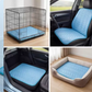 🐾 50% OFF NOW! ❄️ Breathable Ice Silk Cooling Pet Mat – Keeps pets cool & comfy – Perfect for hot days – non-slip, washable & portable 🐶🌞✨
