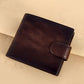🛡️ 50% OFF NOW! 🎁 Men's Vintage RFID Blocking Wallet – Genuine leather, slim 10-card design & fraud protection – Perfect Father's Day or everyday gift 💼