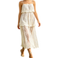 👗 50% OFF NOW! 🌸 Women's Elegant White Lace Spaghetti Strap Maxi Dress – Romantic & lightweight – Perfect for beach, weddings or summer events – delicate and airy ✨🌿💃