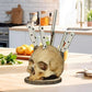 🔪 50% OFF NOW! 💀 Creative Skull Resin Knife Holder – Unique & durable design – Perfect for kitchen, study or gothic decor – holds knives securely and stylishly 🖤🍴✨