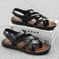 👡 50% OFF NOW! ☀️ Men Roman Sandals – Soft sole & casual style – Perfect for summer, beach or walks – comfortable and breathable 🌊🦶✨