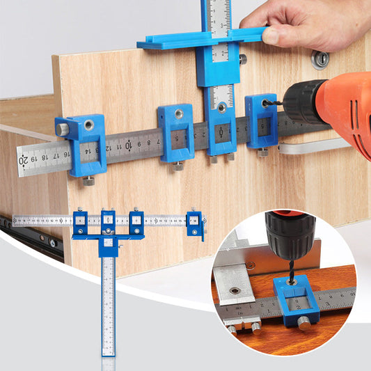🔧 50% OFF NOW! 🛠️ Adjustable Cabinet Hardware Jig – For handles, hinges & pulls – Precise drilling, saves time – perfect for cabinetry or furniture projects 📐✨🔩