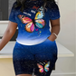 👚 50% OFF NOW! 🦋 Women's Casual Butterfly Print Top & Shorts Set – Soft & lightweight – Perfect for summer, beach or lounging – fun and easy to wear 🌸☀️✨