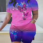 👚 50% OFF NOW! 🦋 Women's Casual Butterfly Print Top & Shorts Set – Soft & lightweight – Perfect for summer, beach or lounging – fun and easy to wear 🌸☀️✨