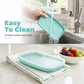 🥗 Save 50%! 🍱 Silicone Lunch Box – Leak‑proof, BPA‑free & airtight ✨