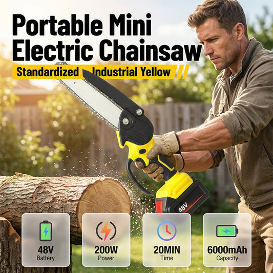 🔧 Save 50%! 🪚 Mini Electric Saw – Cordless, safety lock & compact ✨