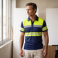 👕 50% OFF NOW! 🦺 Men's High Visibility Round-Neck Top – Breathable & reflective – Perfect for work, cycling or night activities – safe and comfortable 🌙💪✨