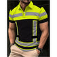 👕 50% OFF NOW! 🦺 Men's High Visibility Round-Neck Top – Breathable & reflective – Perfect for work, cycling or night activities – safe and comfortable 🌙💪✨