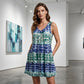 👗 50% OFF NOW! 🎨 Women's Sleeveless V-Neck Tie-Dye Dress – Flowy fabric, vibrant tie-dye & flattering V-neck – Perfect for summer, beach & casual outings ☀️