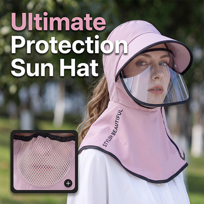 🧢 50% OFF NOW! ☀️ Summer Cycling Sun Hat with Neck & Face Cover – UPF protection, breathable mesh & adjustable fit – Perfect for biking, hiking & outdoor sports 🚴‍♂️