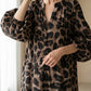 🐆 50% OFF NOW! 👗 Leopard Print Oversized Maxi Shirt Dress – Flowy fit, lightweight fabric & versatile style – Perfect for beach, brunch & casual days ☀️