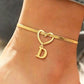 💖 50% OFF NOW! ✨ Heart Initial Anklet Snake Chain – Personalized charm, adjustable fit & delicate snake chain – Perfect gift for yourself or a loved one ❤️