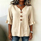👚 50% OFF NOW! 🌸 Women's V-Neck Ruffle Sleeve Blouse – Flattering V-neck, elegant ruffle sleeves & lightweight fabric – Perfect for office, dates & casual outings ✨