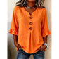 👚 50% OFF NOW! 🌸 Women's V-Neck Ruffle Sleeve Blouse – Flattering V-neck, elegant ruffle sleeves & lightweight fabric – Perfect for office, dates & casual outings ✨