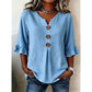 👚 50% OFF NOW! 🌸 Women's V-Neck Ruffle Sleeve Blouse – Flattering V-neck, elegant ruffle sleeves & lightweight fabric – Perfect for office, dates & casual outings ✨