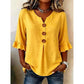 👚 50% OFF NOW! 🌸 Women's V-Neck Ruffle Sleeve Blouse – Flattering V-neck, elegant ruffle sleeves & lightweight fabric – Perfect for office, dates & casual outings ✨