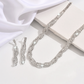 💎 50% OFF NOW! ✨ Sparkling Rhinestone Claw Chain Necklace & Earrings Set – Elegant design, brilliant shine & lightweight – Perfect for parties, weddings & daily glamour 🌟