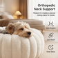 🐾 50% OFF NOW! 🛏️ Ultra-Soft Round Calming Cat & Dog Bed – Plush comfort, calming design & machine washable – A cozy hug for your furry friend ✨