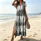🌈 50% OFF NOW! 👗 Women’s Tie Dye V-Neck Maxi Dress – Breathable, relaxed fit & vibrant style – Perfect for summer days & beach getaways ☀️