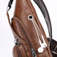 👜 50% OFF NOW! 🎁 Men's Multifunctional Leather Chest Bag – Premium leather, multiple compartments & adjustable strap – Perfect for travel & daily carry ✨