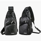 👜 50% OFF NOW! 🎁 Men's Multifunctional Leather Chest Bag – Premium leather, multiple compartments & adjustable strap – Perfect for travel & daily carry ✨