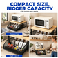 💥 60% OFF NOW! 🍳 2-Tier Microwave Stand with Slide-Out Drawer – Heavy-duty, space-saving & sturdy – Perfect for kitchen, office & dorm counters 🏠