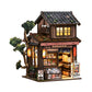 🏠 50% OFF NOW! 🌸 Springtime Store Miniature House with LED Light – DIY kit, intricate details & warm glow – Perfect for craft lovers & home display ✨